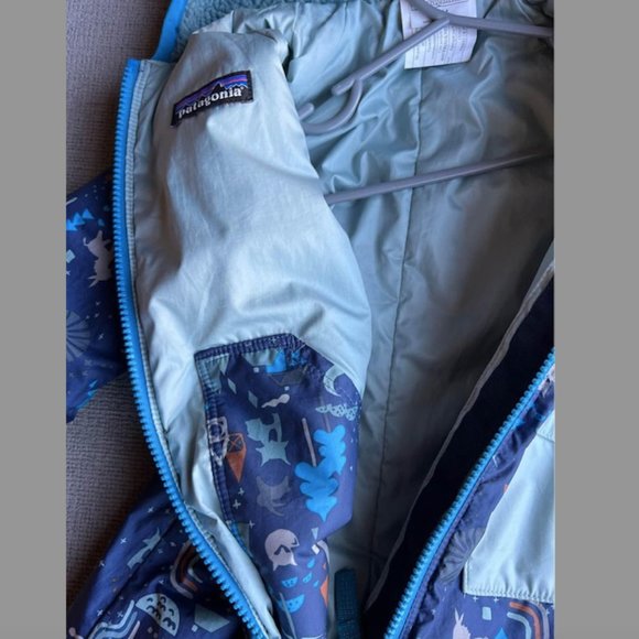 Patagonia Infant Reversible Puff-ball bunting Snowsuit - Picture 4 of 6